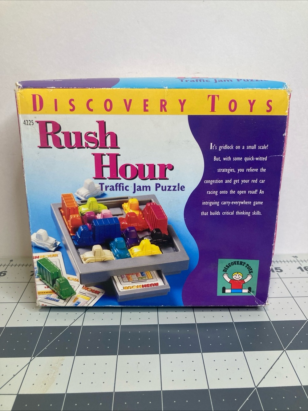 Vintage Rush Hour Traffic Jam Puzzle Game Discovery Toys 4225 Complete